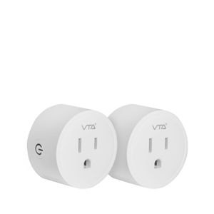 Set X 2 Tomacorrientes Sencillos Dot VTA+ Smart Home