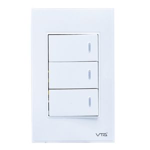 Interruptor Pulsador Triple Switch IOT VTA Smart Home