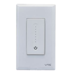 Interruptor pulsador sencillo dimerizable Switch IOT VTA Smart Home