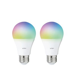 Kit X 2 Bombillos Led Alva E27 RGB VTA+ Smart Home