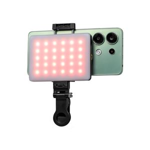 Luz Profesional Recargable VTA Creators 5W con RGB, Soporte y Efectos