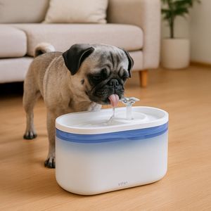 Bebedero Inteligente para Mascotas Hydro VTA+ 2.8L con App y Fuente de Agua Automática