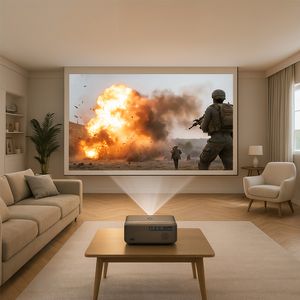 Proyector Inteligente 4K 6000 Lúmenes con Android Otsu VTA