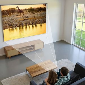 Telón Reflectivo Retráctil Manual 100”