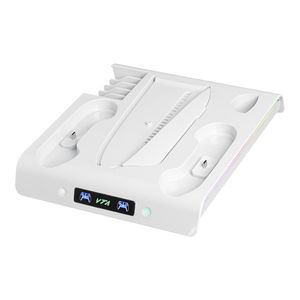 Base Soporte PS5 Slim/Pro VTA con Carga Dual RGB