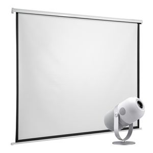 Kit de Proyección VTA Telón Manual 70" + Proyector 1800 Lm