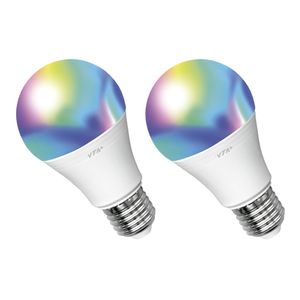 Kit de Bombillos LED WiFi Bulb A19 VTA+ RGB &amp; CCT 9W