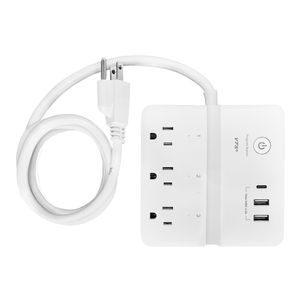 Multitoma Inteligente VTA+ Energy 2 3 Salidas 2 USB-A 1 USB-C Cable 1.2 m