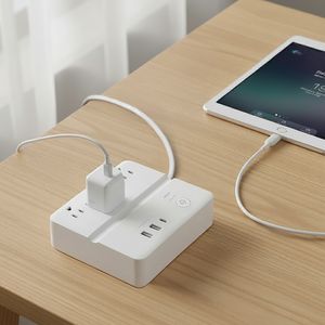 Multitoma Inteligente VTA+ Energy 2 3 Salidas 2 USB-A 1 USB-C Cable 1.2 m