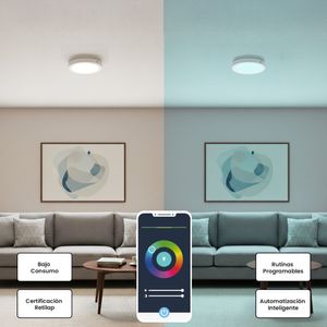 Panel LED WiFi de Sobreponer VTA+ Neexi 4.5" 6W CCT