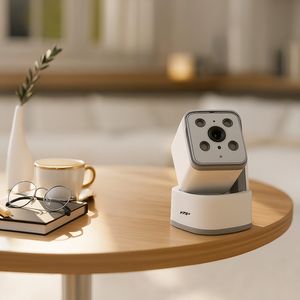 Cámara Inteligente Primus 2 VTA+ 3K Movimiento Interior con Sirena y Visión Nocturna