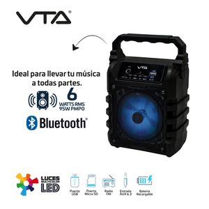 Parlante VTA 6W Mini Portable