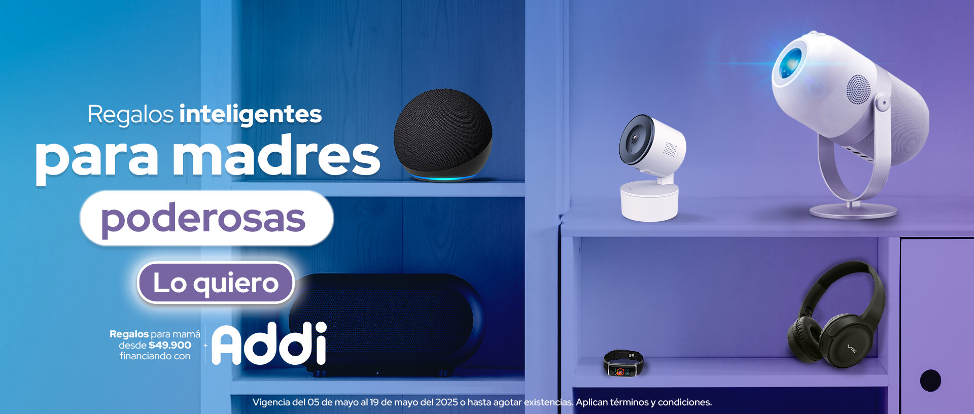 Regalos para mamá , Audio, proyectores parlantes 